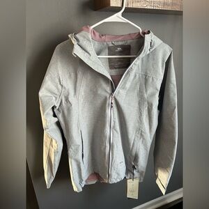 Trespass Gray Jacket with Pink Accents